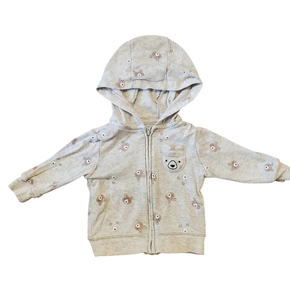 Carter's Other - Cute Bear Print Baby Hoodie